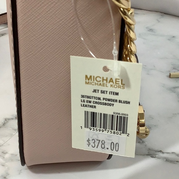 NWT Michael Kors Large Leather Crossbody Handbag - Picture 5 of 5